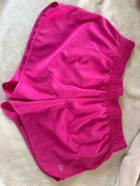 GAP Women's Bright Hot Pink Athletic Running Shorts
